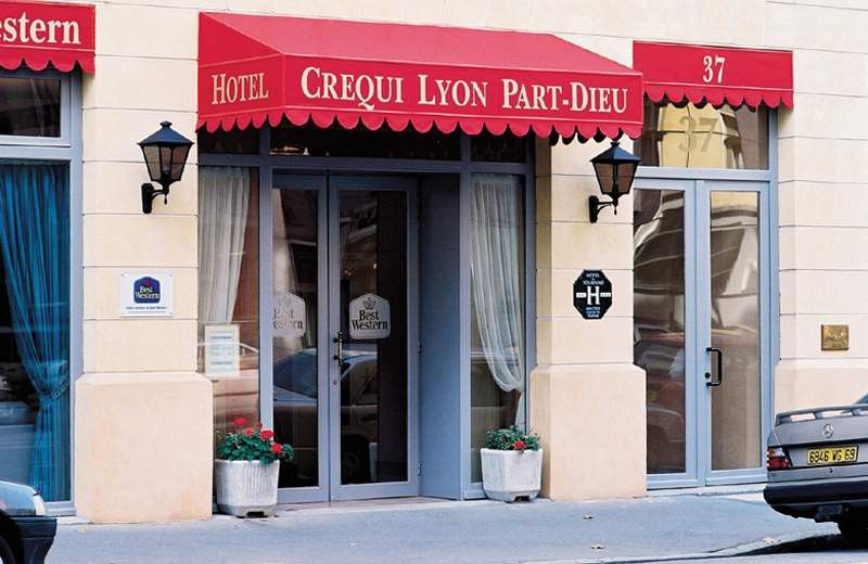 Best Western Crequi Lyon Part Dieu Екстериор снимка